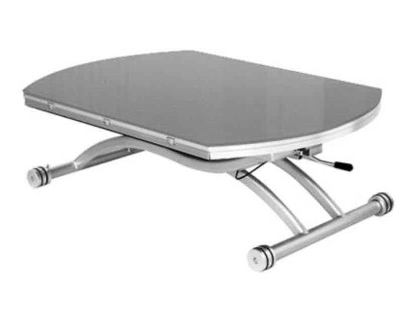 Giovanni Marchesi Table Basse relevable Extensible Colombia Gris