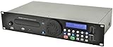 reproductor multimedia Digital para montaje en rack (19 ") CON controles para DJ (funciones Reverse, arañazos y Loop)