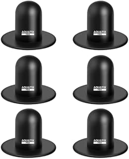 Aquatix Pro Pool Plugs 6pc Fits Intex, Bestway, Coleman & Summer Escape Above Ground Swimming Pools, Replacement Wall Plugs, Strainer Hole Plug, Filter Pump Water Stopper, Durable Drainer Plugs