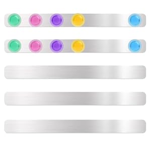 Szsiqi 5 Stk Selbstklebende Magnettafel Magnetleisten