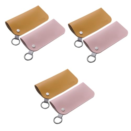 Étui à PU de suspension chic pour garder vos lunettes et accessoires à portée de main en voyage