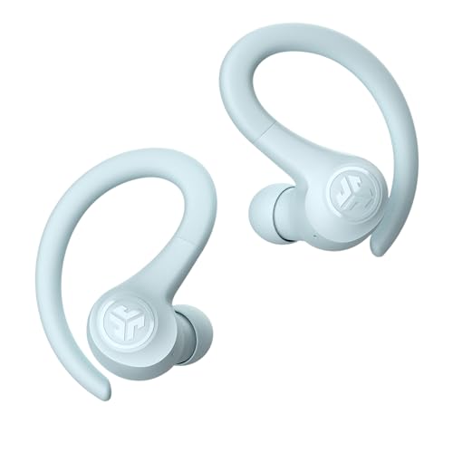 Image of JLab, Go Sport+, True Wireless Workout Earbuds, Bluetooth Sport Earbuds, Clear Calling, Light Blue