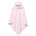 TEEAMORE Personalized Hooded Baby Bath Towel with Ears Add Your Text Embroidered Toddler Infant Soft Towel