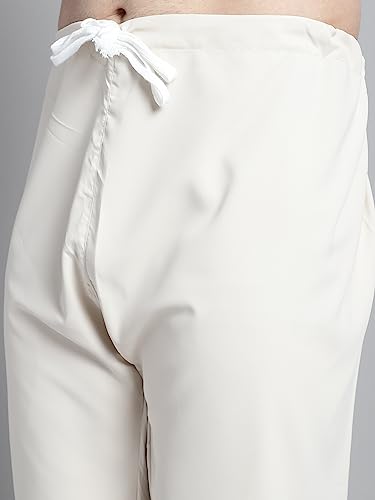 Image of Jompers Men's Cotton Solid Pathani Kurta With Pant