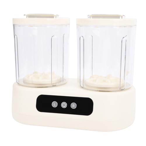 ZASCHMOY Mini Lavatrice Portatile a Doppia Vasca per Biancheria Intima e Calzini Lavabiancheria Compatta in ABS per Dormitorio Campeggio Viaggio (Spina UE 800 W)