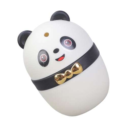 NUEAYMS Étui à cure-dents panda délicat avec action facile à presser fabriqué à partir de matériaux sûrs en polypropylène pour décoration de bureau