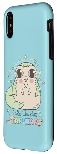 Coque iPhone X/XS Star Wars premium Jabba finition mate haute précision