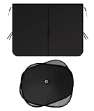 2 Sets of Car Window Curtains, Car Curtain with Magnetic Design, car Window Sun Shade Protector for Baby Protection and Temperature Control.