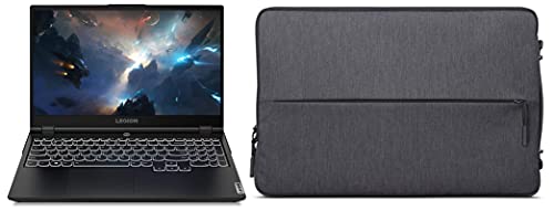 Image of Lenovo Legion5 10th Gen Intel i5 15.6 inch (39.62 cms) FHD IPS Gaming Laptop(8GB /1TB HDD /256GB SSD /Win10 /120 Hz /NVIDIA GTX 1650Ti 4GB GDDR6 /Phantom Black /2.3Kg), 82AU00KGIN 15.6 inch Laptop Sleeve