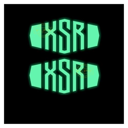 Autocollants Lumineux Réfléchissants Moto pour Yamaha XSR 700 900 125 155 Vert