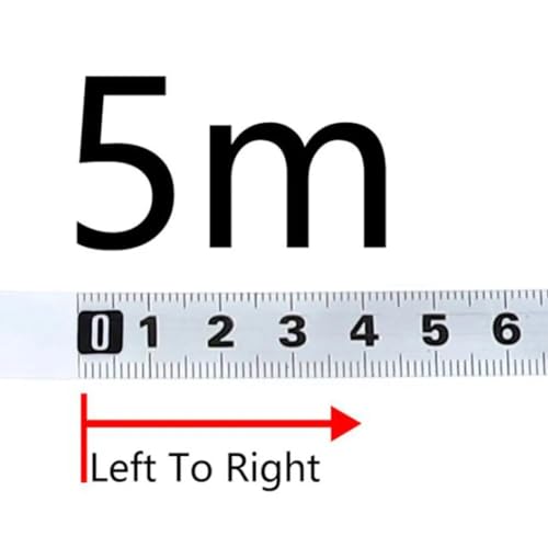 Cinta métrica acero inoxidable 5m L2R/R2L/M GatherTOOL miniatura 2