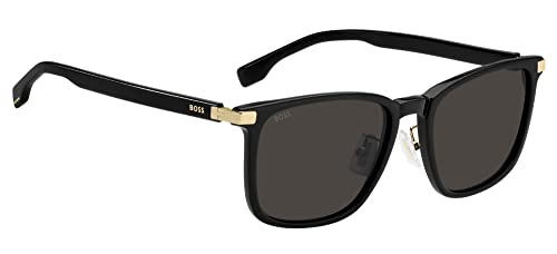Hugo Boss BOSS 1406/F/SK Black Gold/Grey 57/20/145 men Sunglasses3