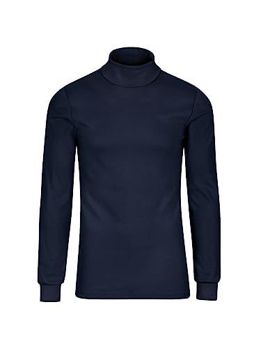 Camiseta de manga larga deportiva infantil con cuello vuelto para invierno