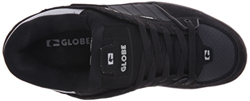 Image of Globe Mens Fusion Skate Shoes, Black /Night /Silver, 6 M US