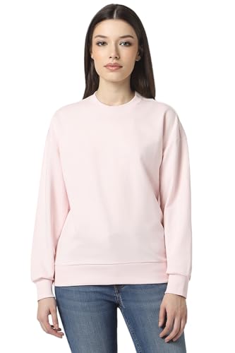 Image of Van Heusen Cotton Women Round Neck Sweatshirt