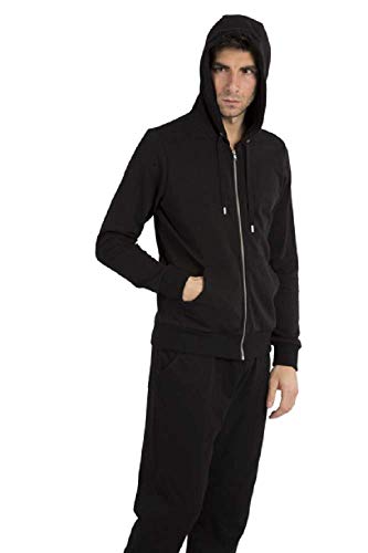 Everlast Veste zippée longue avec capuche avec motif graphique sur le dos. - - L