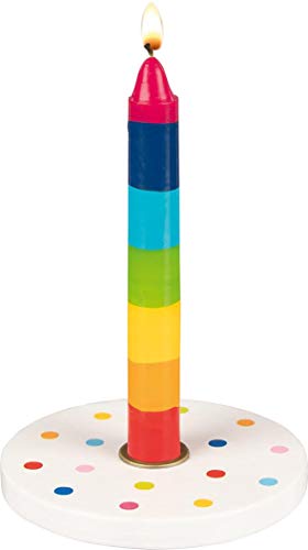 Goki 60708 Birthday Candle Holder Confetti