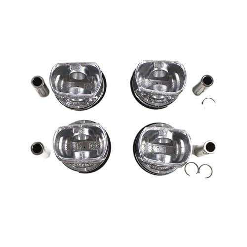 4個 77mm シリンダーボア ピストン&リングセット 11257566019 MINI Cooper N14 R55 R56 R57 R58 R59 R60 R61 Countryman 2006-16 Turboに適合