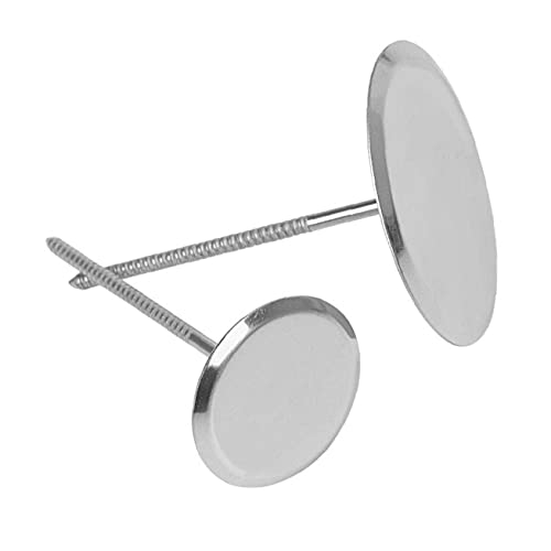 Zonster 3pcs Flower Nails, Stainless Steel Cake Flower Decorating Tool Baking Piping Stands for Cake Cupcake Icing Cream