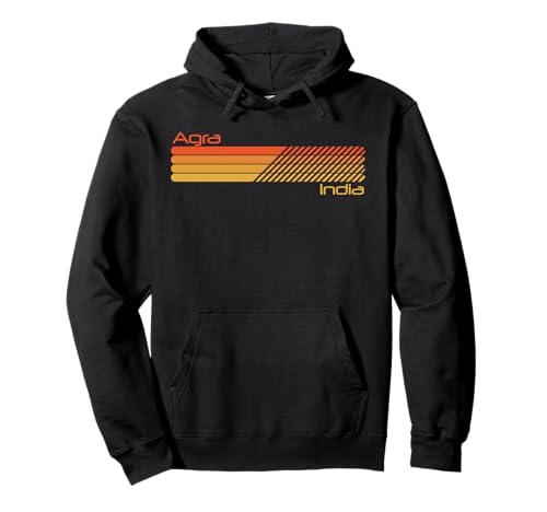 Retro Agra India Pullover Hoodie