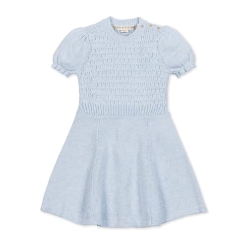 Image of Hope & Henry Girls' Milano Tipped Sweater Dress