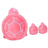 Colaxi Snowboarding Hip Pad Protective Gear Soft Padded Anti Fall Pink Butt Protector Butt Pad for Skateboarding Single/Double Board, S with Knee Pads