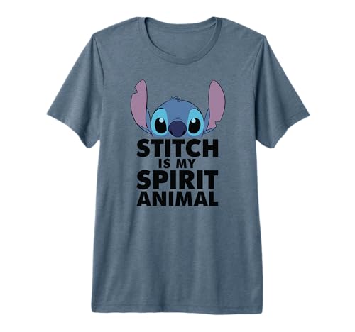T-shirt Stitch Disney haut de gamme coupe premium finitions de qualité supérieure