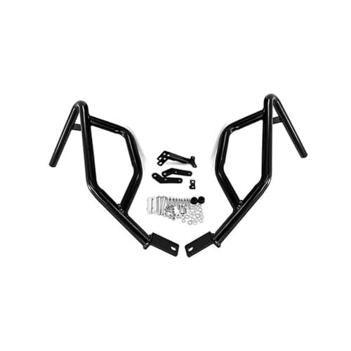 Pare-choc moto Honda Transalp 750 2023 2024 : crash bar moteur inférieur noir