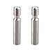 Jopto Lot de 2 Tubes D'alimentation en Acier Inoxydable avec Tube en Téflon 1,75mm