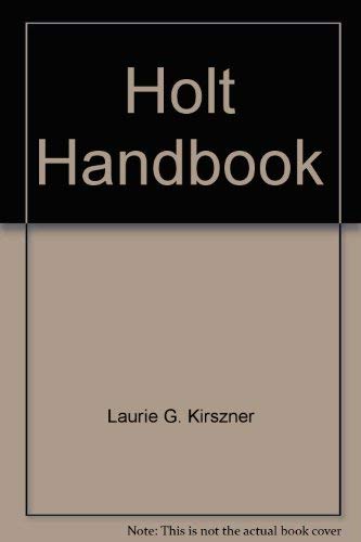 Holt Handbook 0030217040 Book Cover