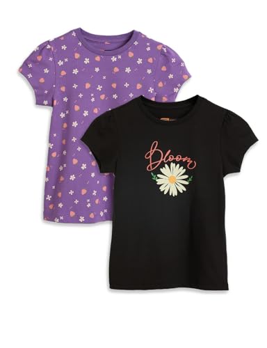 Image of Amazon Brand - Symbol Girls 100% Cotton Graphic Printed Half Sleeves Regular fit T-Shirt