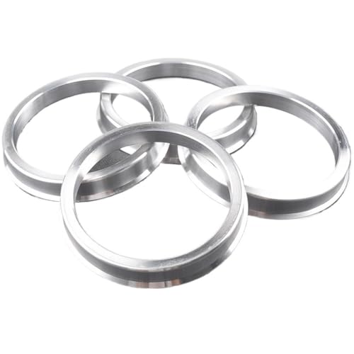 Anneaux de centrage en aluminium pour jantes alu universelles 74.1