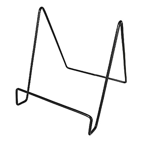 WQQYU6HKF Soporte moderno para CD de discos LP CDS, soporte de exhibición de alambre de metal, estante de almacenamiento de escritorio, estante de almacenamiento para oficina en casa, soporte para