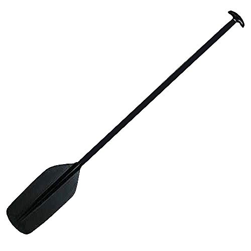 Black Ruk Heavy Duty Canoe Paddle 140cm by Ruk Sports
