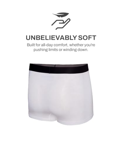 Image of TEGO Daily 247 Boxer Brief for Men - Bamboo Modal Underwear for All-Day Comfort, Breathable & Moisture-Wicking