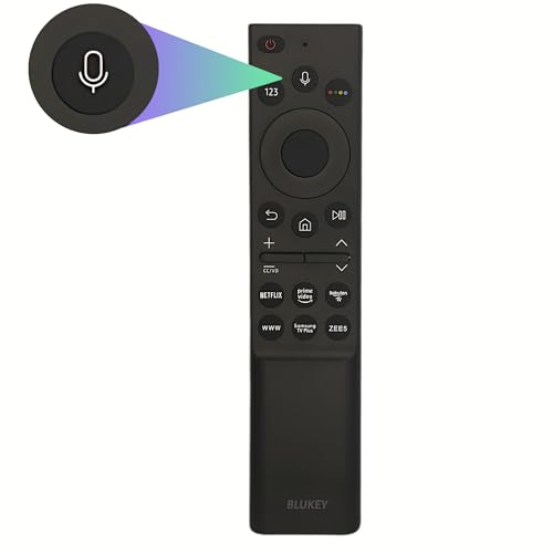 Image of Remote Control for Samsung 4K Smart QLED LCD LED TV QA55QEF1AULXL UA43AUE65AKXXL (with Voice Function /with Bixby Support)