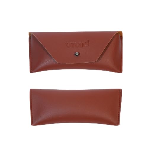 Image of Unisex Specs Chicago Button Eyewear Dabbi Faux Leather Soft Case Cover