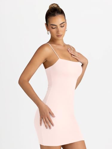 Image of LILLUSORY Women's Mini Sexy Bodycon Dress 2026 Spring Summer Going Out Short Backless Party Club Dresses Y2k Clothes
