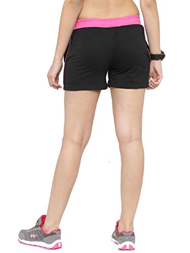 Image of UZARUS Women's Cotton Sports Gym Causal Shorts - Pack of 2