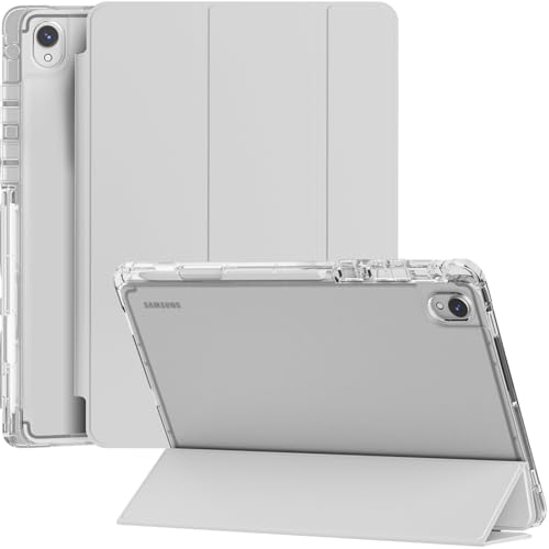 Housse de protection Samsung Galaxy Tab S11 2025 antichoc finition sobre et élégante grise