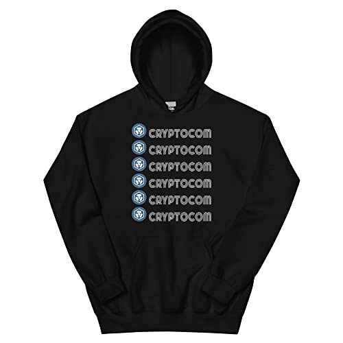 Cryptocom Unisex Hoodie Cryptocom Cryptocurrency Crypto Gift retro style crypto hooded top