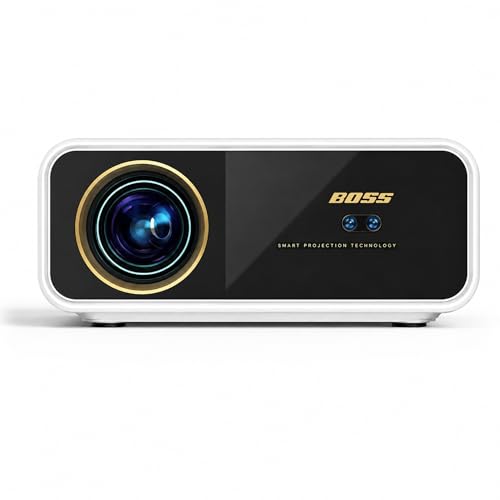 Image of BOSS A10 Ultra 2026 Smart AI Projector | Native Full HD | 4K HDR Support | 2050 ANSI Lumens | QLED Display | Official Android TV 14 | AI Auto Focus & Keystone | Voice Control | Sealed Optical Engine