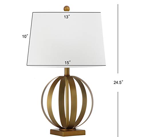 Set de 2 Lámparas de Mesa Doradas Moderna 25" miniatura 5