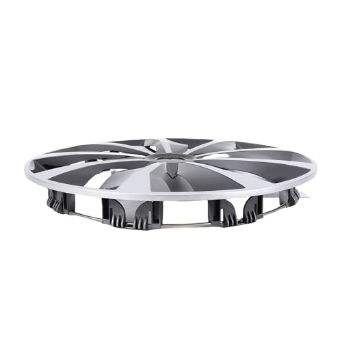 Denash 4PCS Hubcap Wheel Cover,Wheel Rim Cover Hubcaps,OEM Style Replacement Car Truck Hub Cap for Universal Fit on Any 14 Inches Steel Wheel (Silver Black) by Denash - Image 9