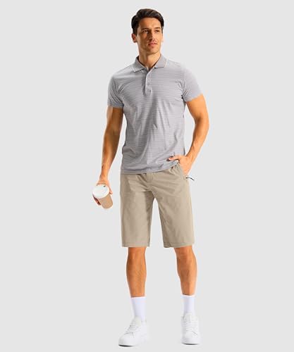 Image of G Gradual Men's Shorts 11 inch Long Golf Lightweight Knee Length Shorts