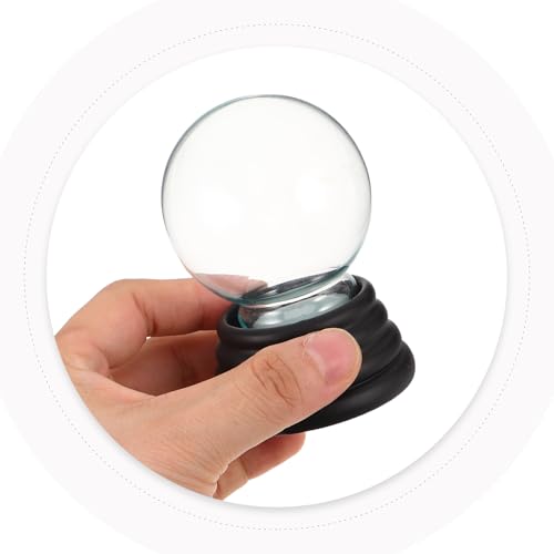 Cúpula de vidrio de 55mm para bolas de nieve DIY DOITOOL 7