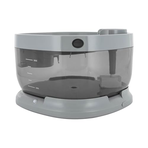 Fuente de agua para gatos con filtro 7L gris claro miniatura 7