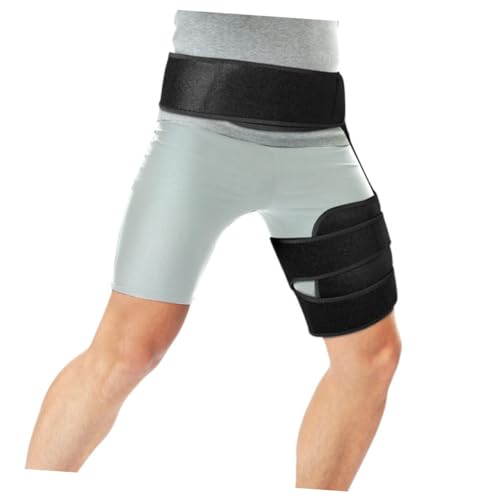 Faja Protectora Ajustable para Caderas y Abdomen Negra miniatura 3