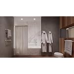 Gatco 4635 Glam Single Robe Hook, Wall Mounted Hook for Bathroom Towels & Robes, 2 Inch, Chrome - Image 4