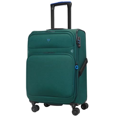 ABISTAB erweiterbar Weichschalenkoffer mittelgroß 68x43x26cm - Stoffkoffer...